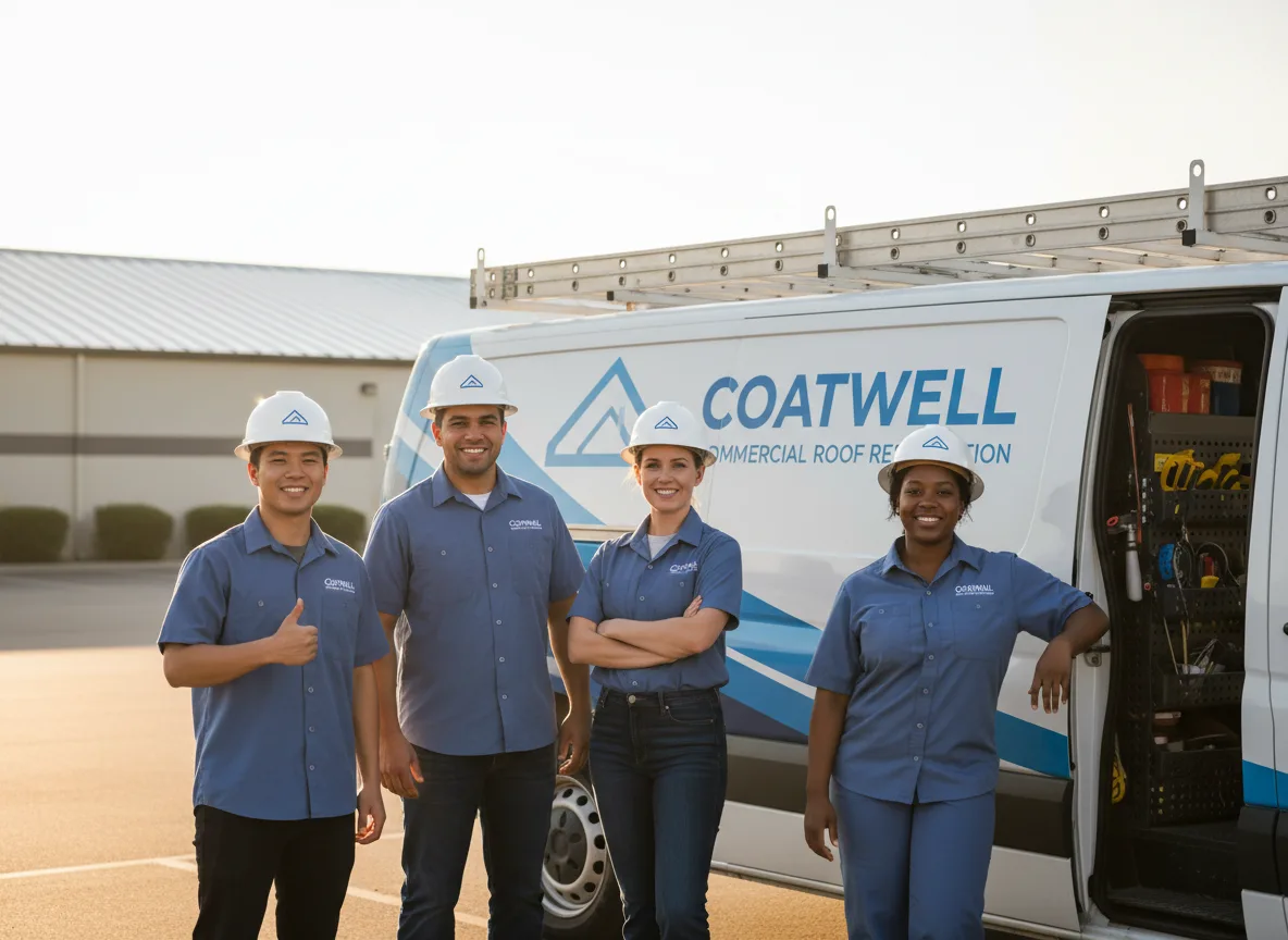 Commercial roof coating company in Hibbs, PA